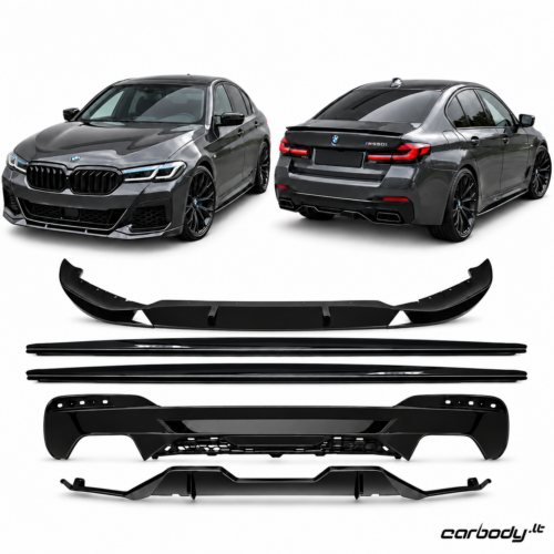 BMW G30/G31 M Performance spoilerių komplektas 2020- Facelift modeliams