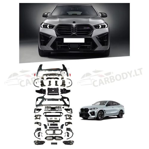 X6M LCI Stiliaus buferių komplektas su priekiniais žibintais ( 2019 – 2023m)