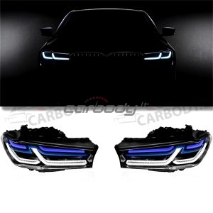 BMW 5. sērijas G30/G31/F90 LCI Plug & Play LED priekšējie lukturi
