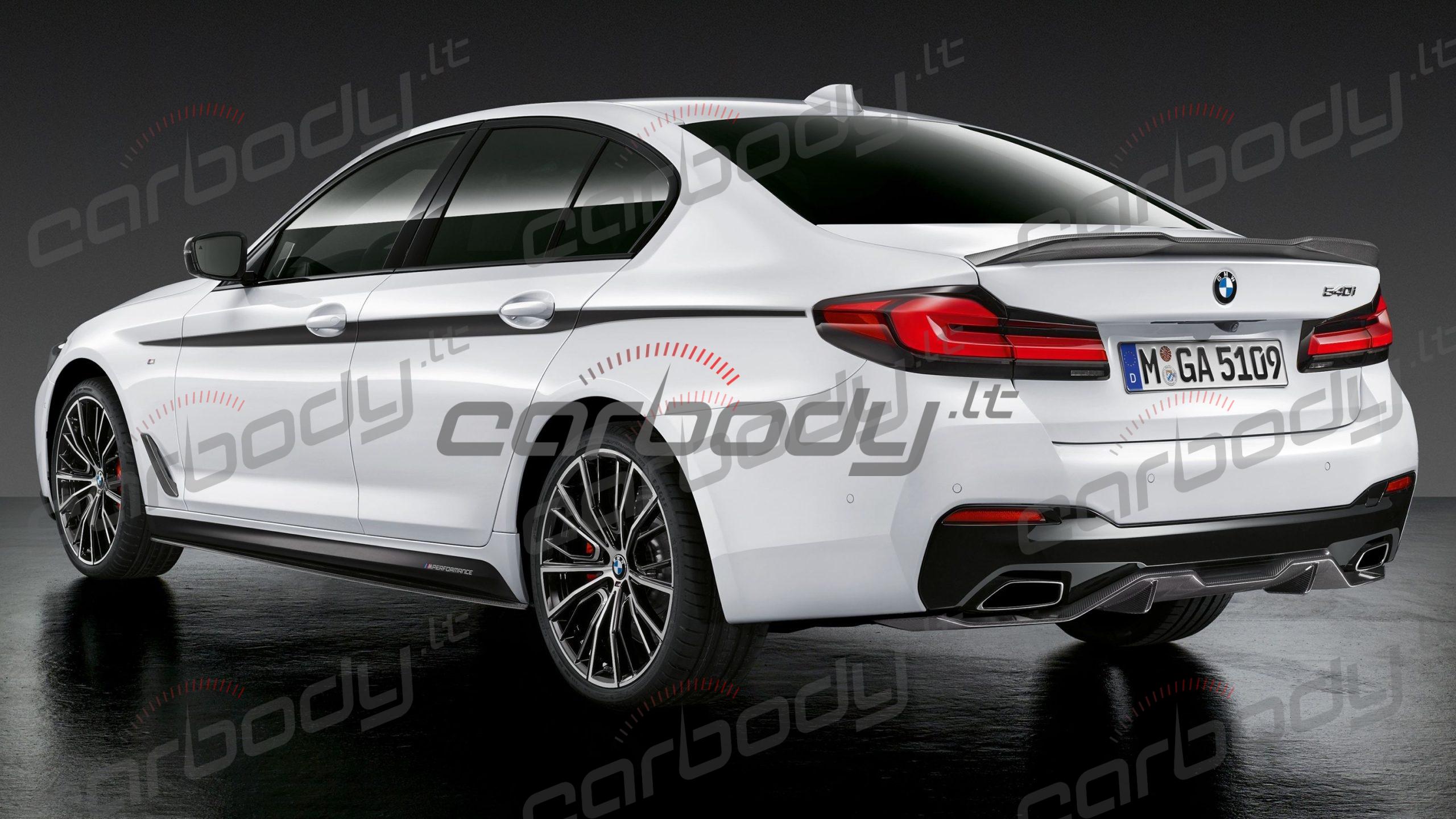 BMW G30/G31 M Performance spoilerių komplektas 2020- Facelift modeliams - Image 3