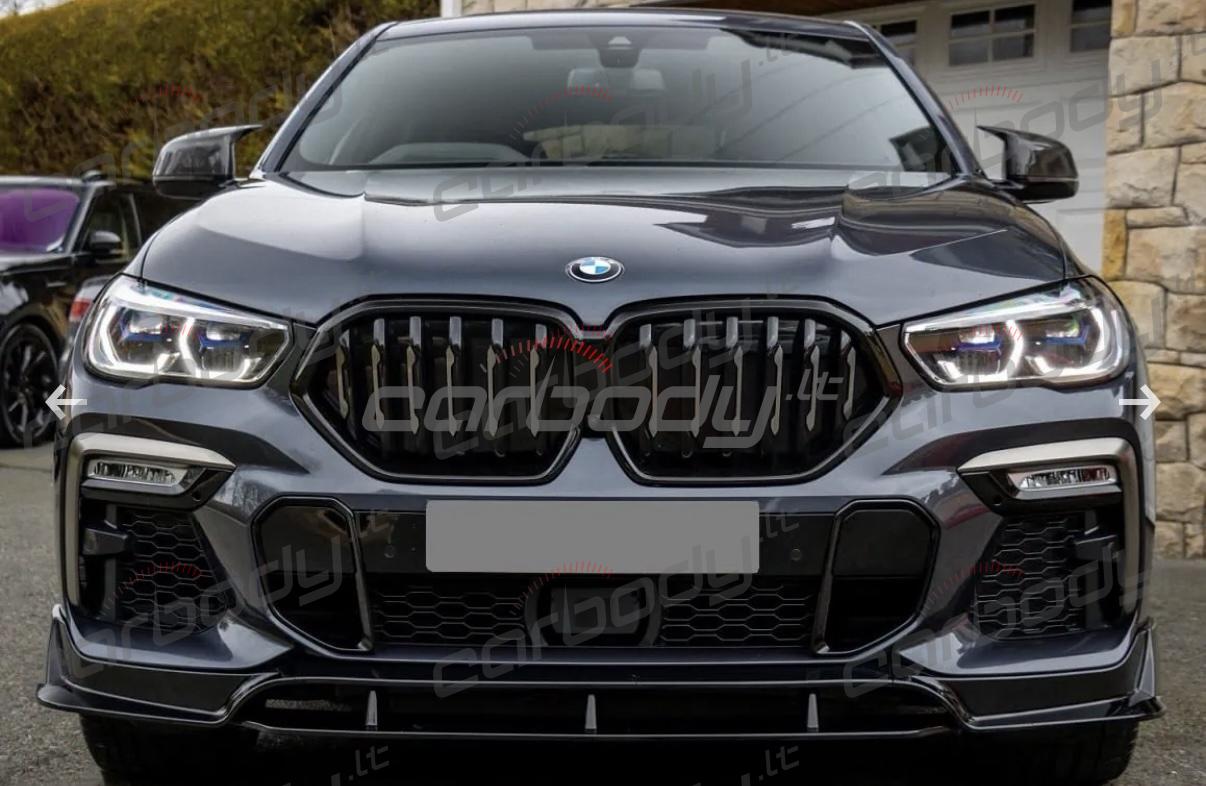 BMW X6 G06 Juodas blizgus Black Knight apdailos komplektas. - Image 7