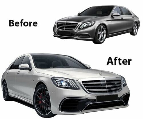 S63 Stiliaus Apdailos komplektas skirtas Mercedes S Klasės W222 (2017-2020) Ilgos bazės modeliams - Image 3