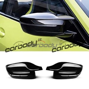 Накладки на зеркала M для BMW G11/G12/G15/G20/G22/G30, чёрный глянец