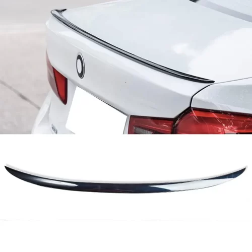 M5 stiliaus spoileris ant bagažinės dangčio skirtas BMW G30 / F90, juodas blizgus