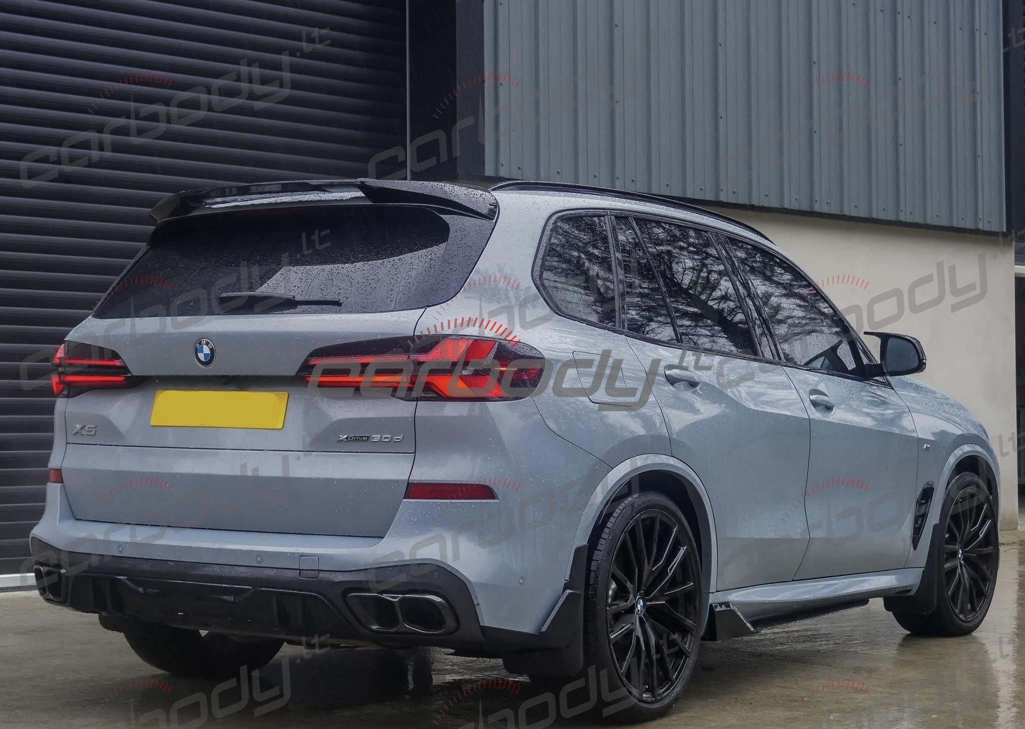 BMW X5 G05 LCI (2023-2026) Juodas blizgus AERO apdailų komplektas skirtas M Sport modeliams - Image 4