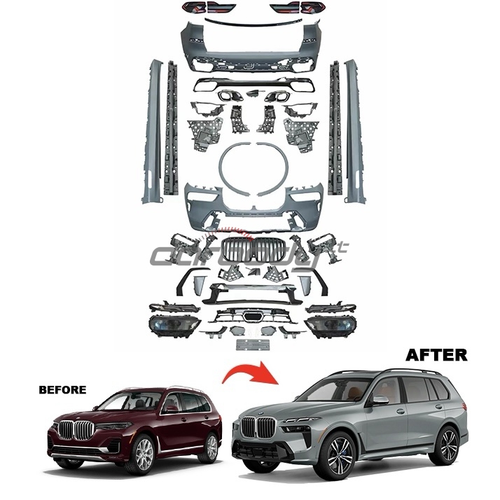 BMW X7 G07 LCI stiliaus M apdailos komplektas