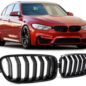Performance priekšējās restes BMW F30/F31, melnas spīdīgas