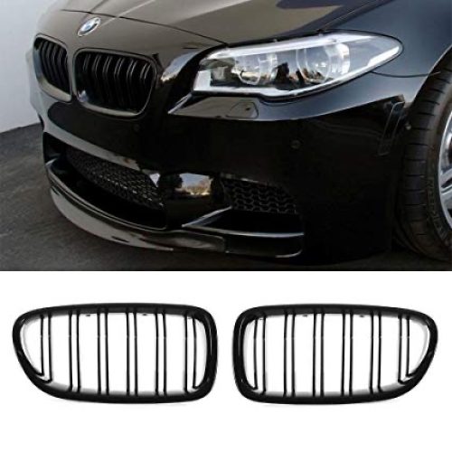 Performance juodos blizgios priekinės grotelės tinkančios BMW F10, F11 modeliams
