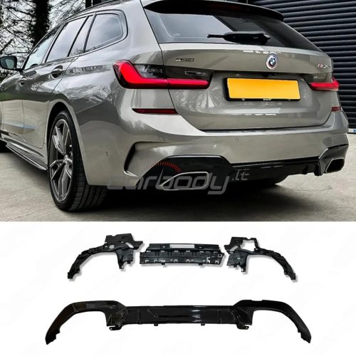 Galinio buferio difuzorius skirtas BMW G20, G21 m340i (2018-2022) M Sport modeliams