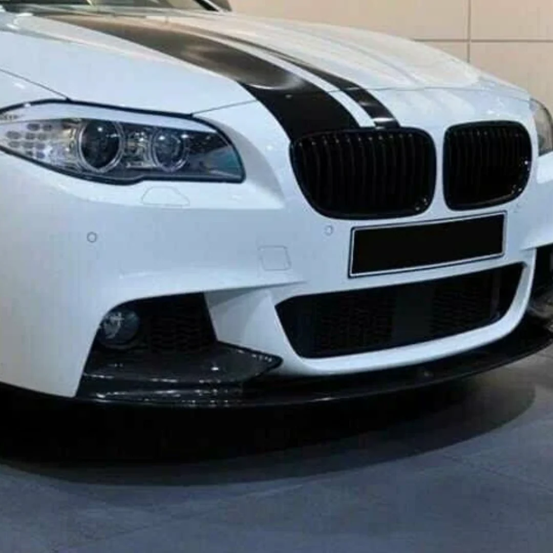 Performance priekinis pažeminimas skirtas BMW F10 / F11, blizgus juodas - Image 2