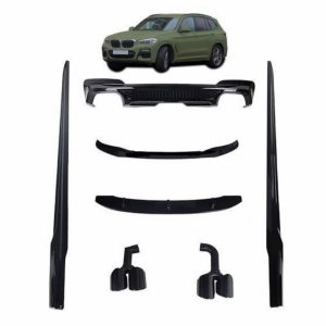 BMW X3 G01 2017–2021 Black Knight Aero virsbūves komplekts