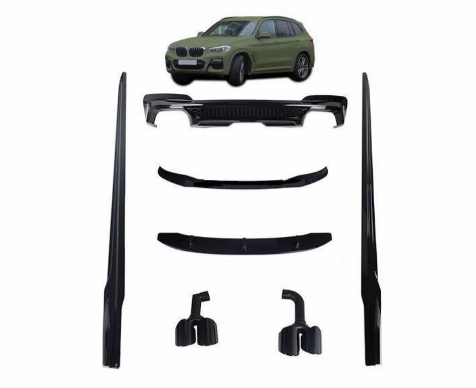 Bmw X3 G01 2017-2021 Black Knight Aero apdailos komplektas