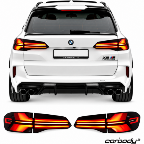 BMW X5 G05 2018-2023 LCI Stiliaus Galiniai žibintai