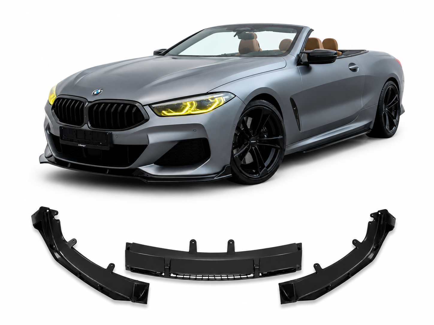 BMW 8 Serijos G14/G15/G16 Performance priekinis spoileris
