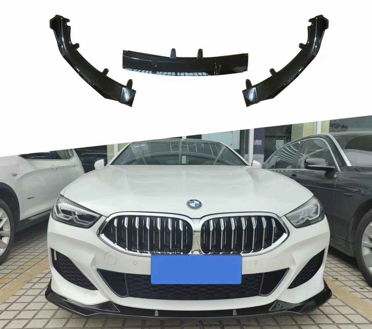 BMW 8 Serijos G14/G15/G16 Performance priekinis spoileris - Image 2